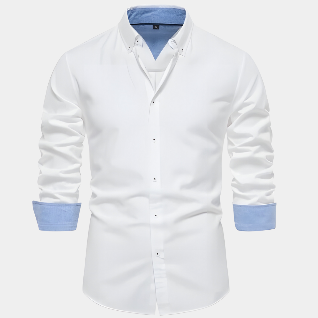 Tomas - Chique Herenblouse met Lange Mouwen