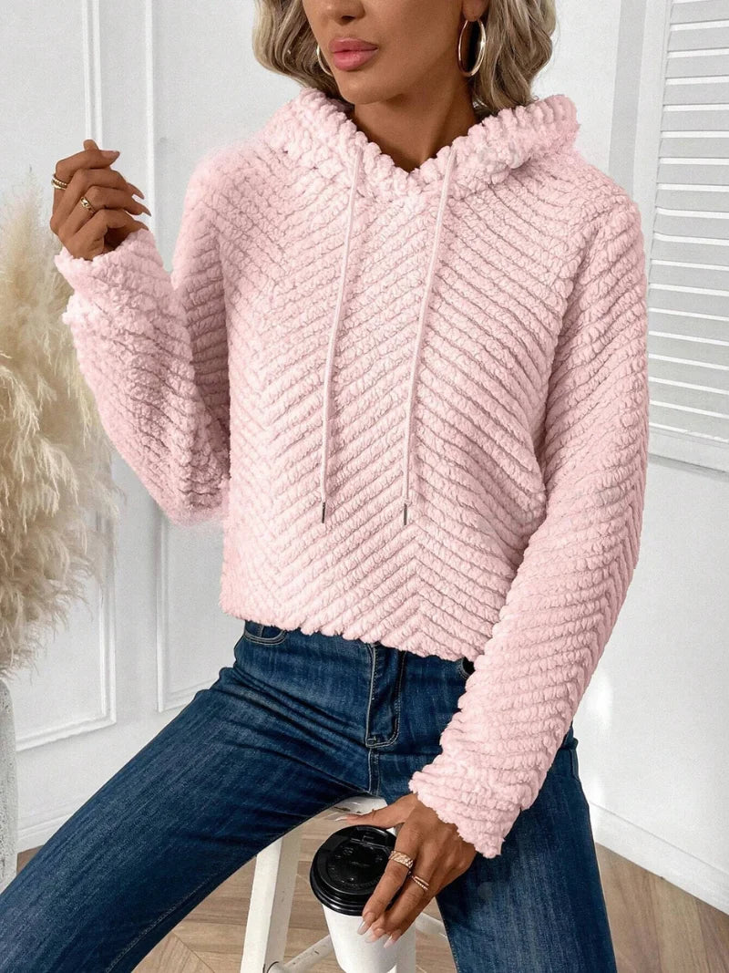 Romy - Pluche Hoodie Warm en Fluffy