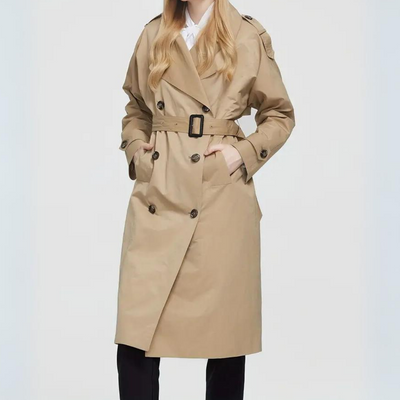 Lize - Klassieke Dames Trenchcoat