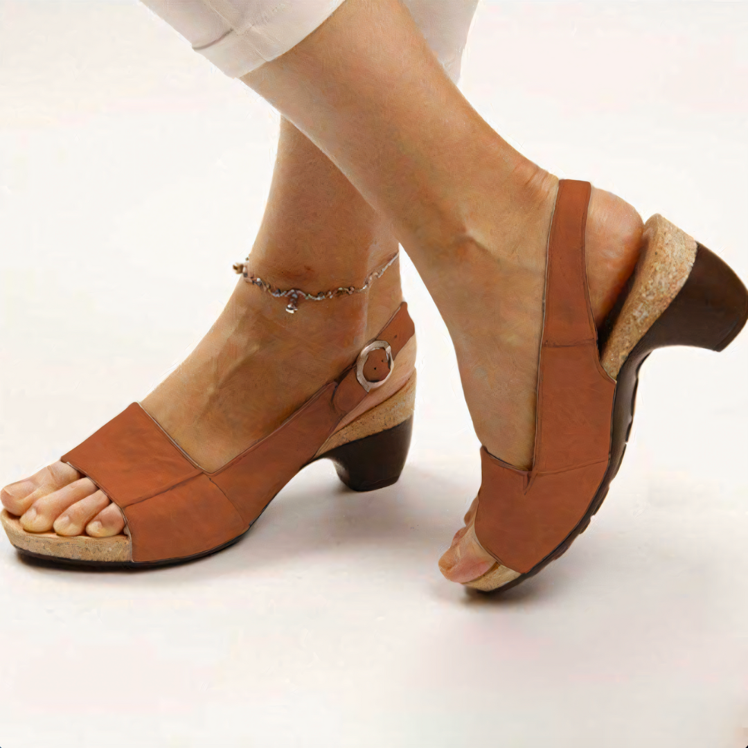 Josefin - Comfort+ sandalen met lage hak