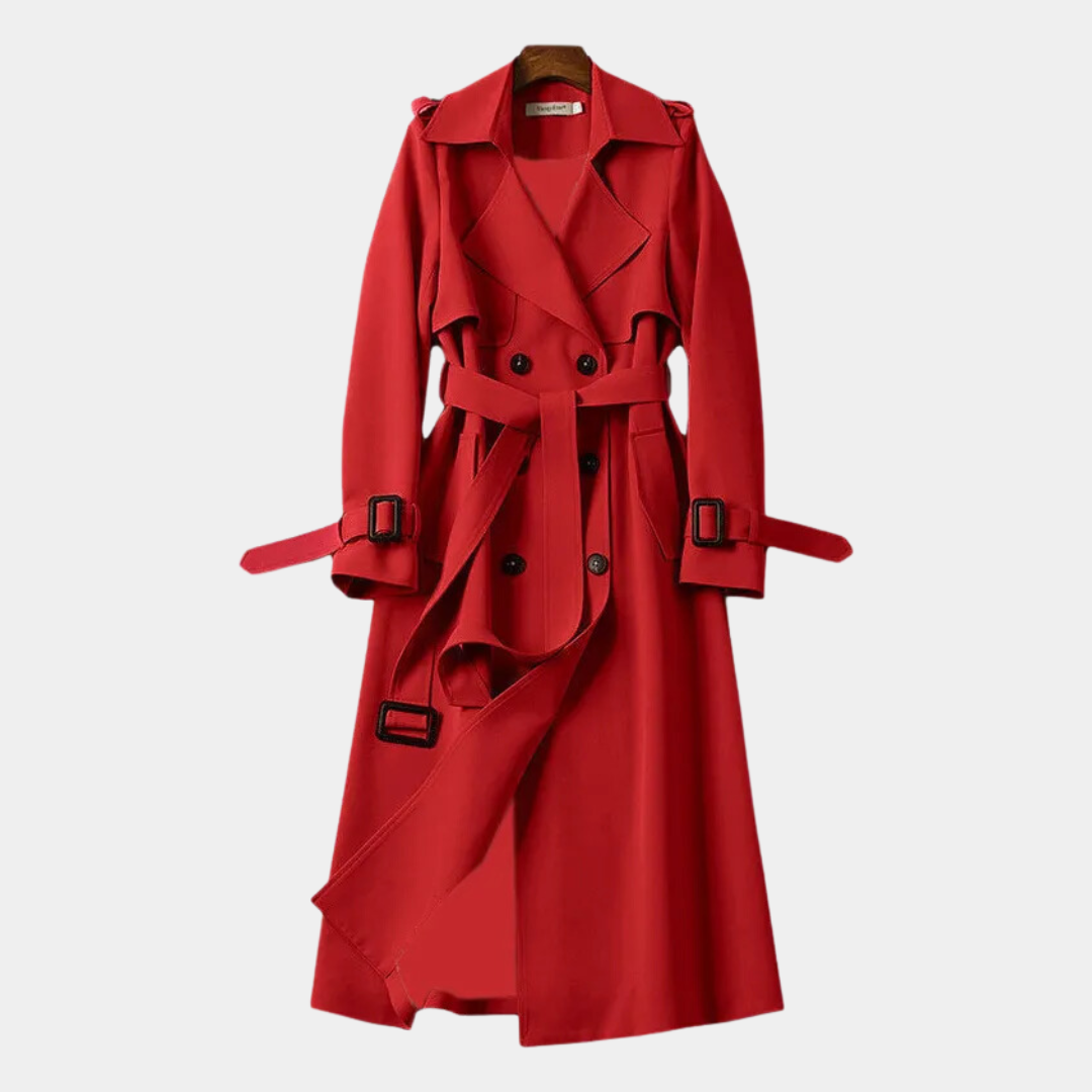 Sarah - Stijlvolle dames trenchcoat