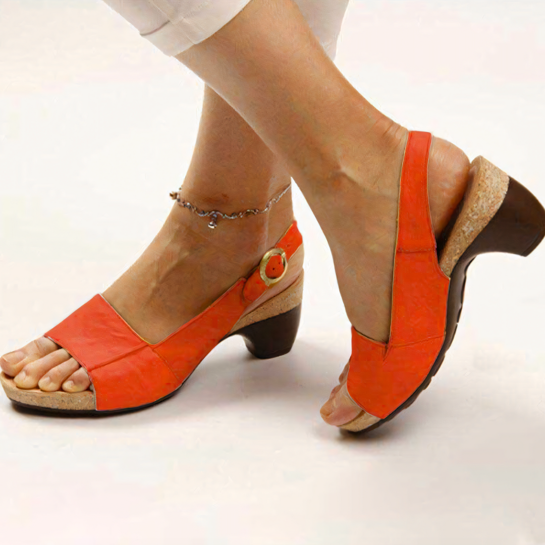 Josefin - Comfort+ sandalen met lage hak