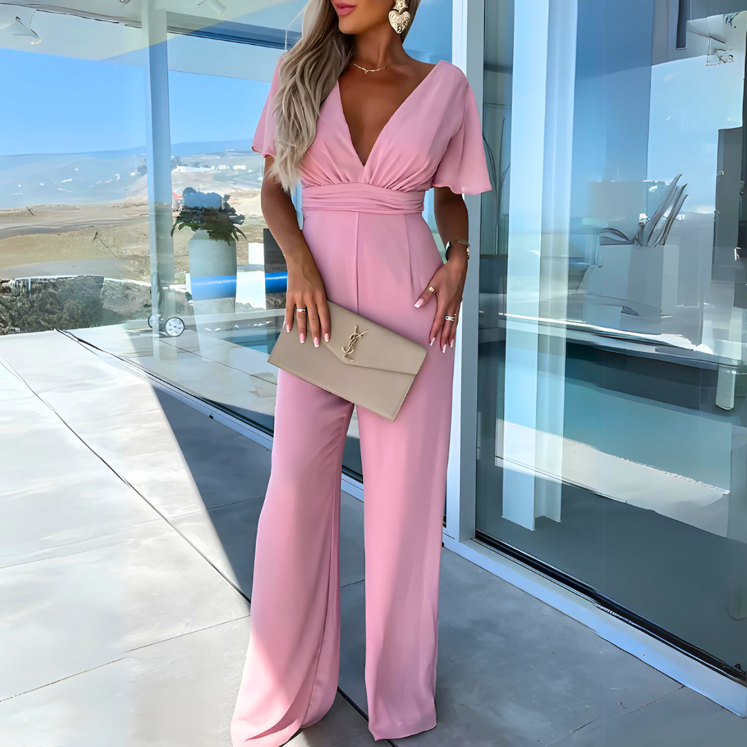 Hailey - Chique V-hals Jumpsuit