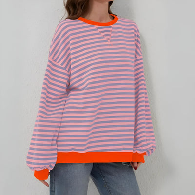 Neeltje - Oversized gestreept sweatshirt voor casual comfort