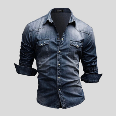 Lex - Modern Denim Overhemd