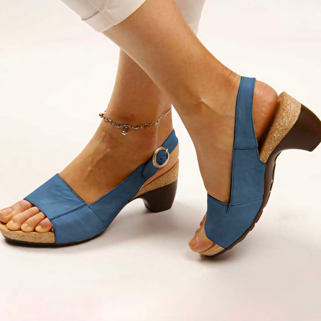 Josefin - Comfort+ sandalen met lage hak