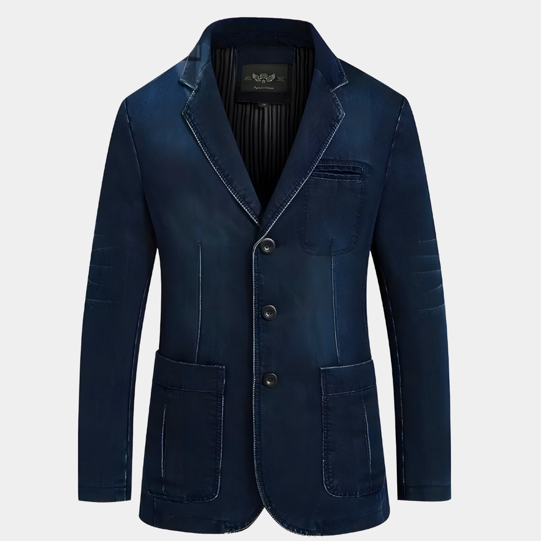 Toby - Klassieke Denim Blazer