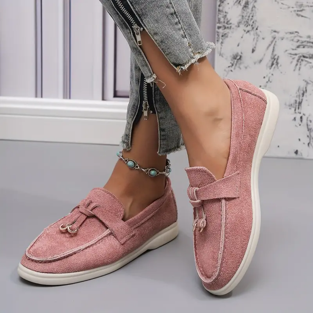 Elvira - Pluche Stijlvolle Loafers