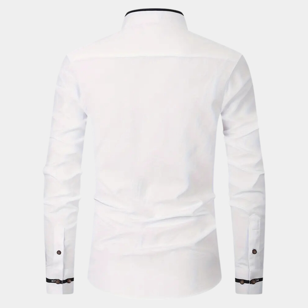 Joeri - Casual Herenblouse met Lange Mouwen