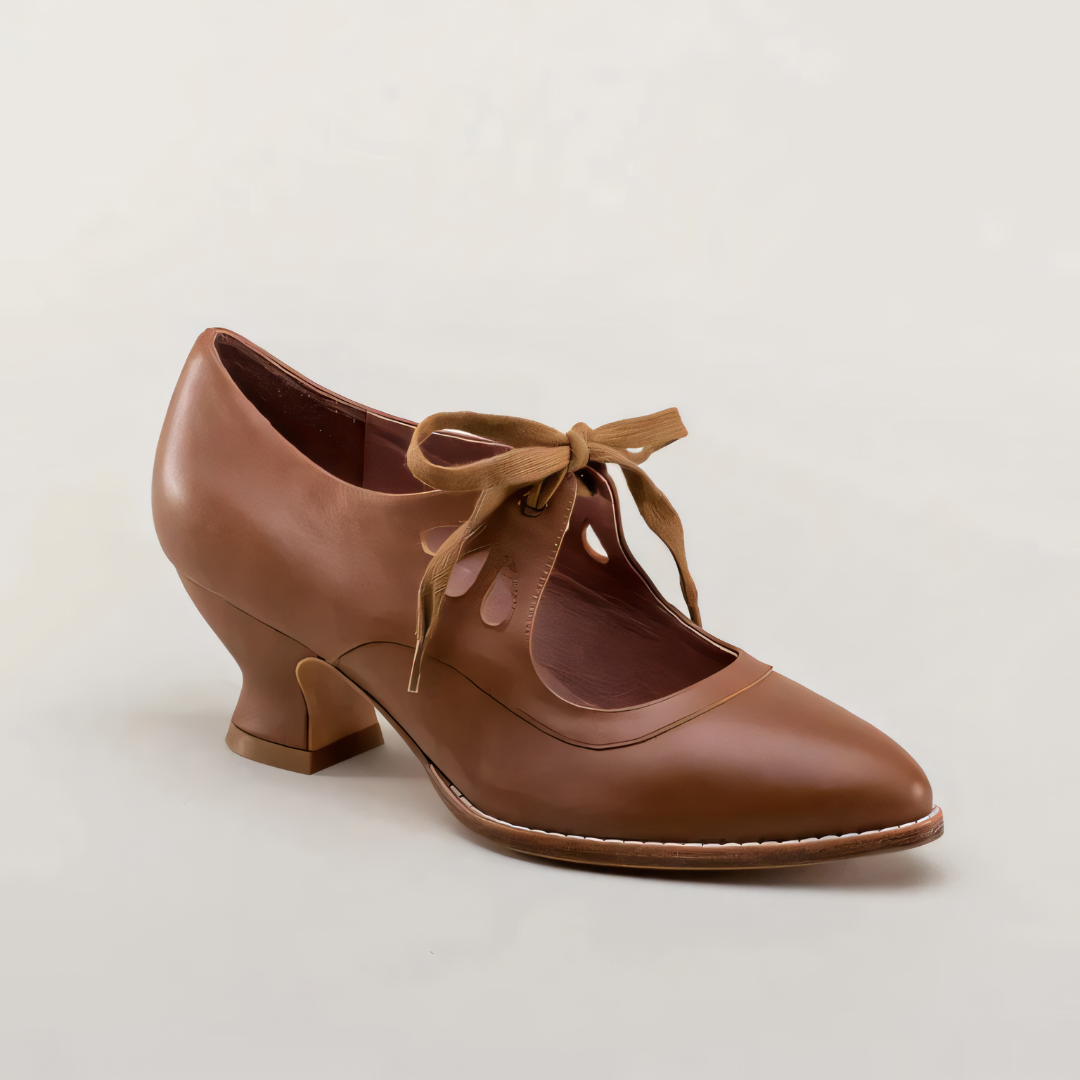 Monika - Retro chic derby pumps