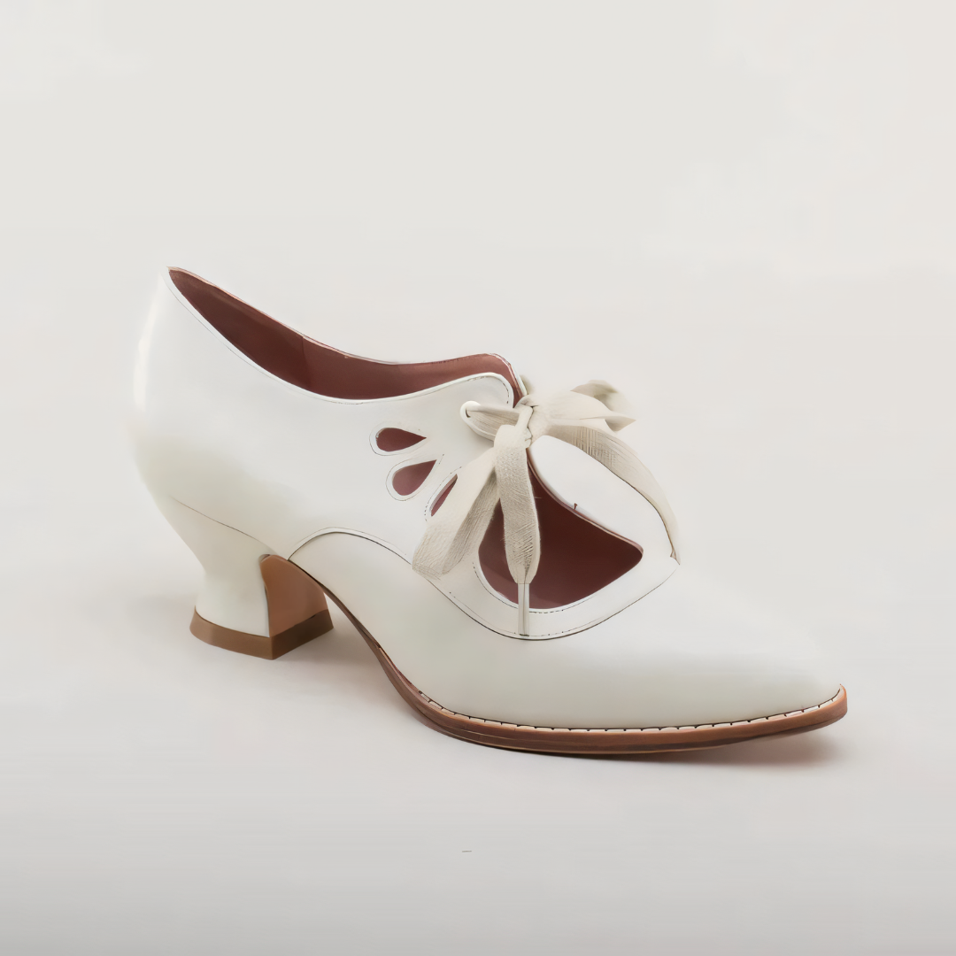 Monika - Retro chic derby pumps