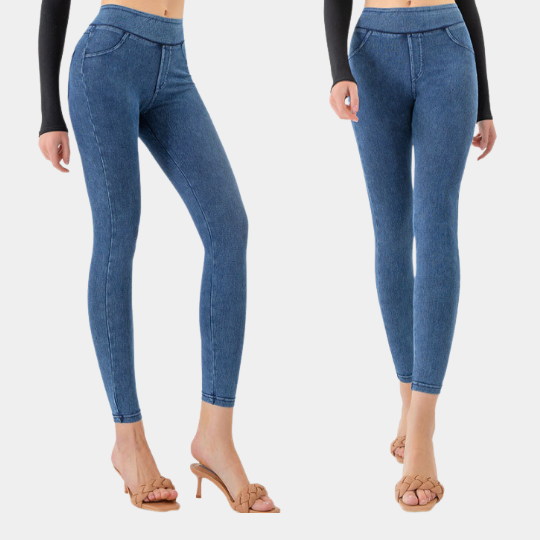 Nettie - Slim-fit Dames Denim Jeggings