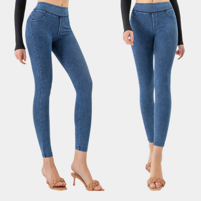 Nettie - Slim-fit Dames Denim Jeggings