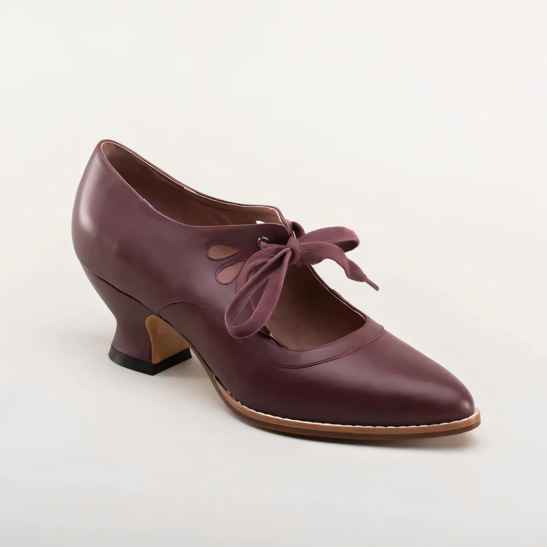 Monika - Retro chic derby pumps