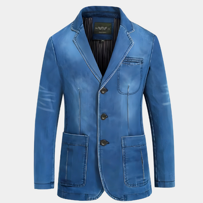 Toby - Klassieke Denim Blazer