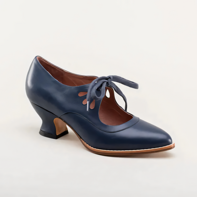 Monika - Retro chic derby pumps