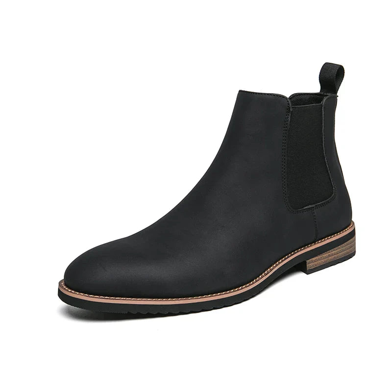 Mickel - Chelseaboots van leer