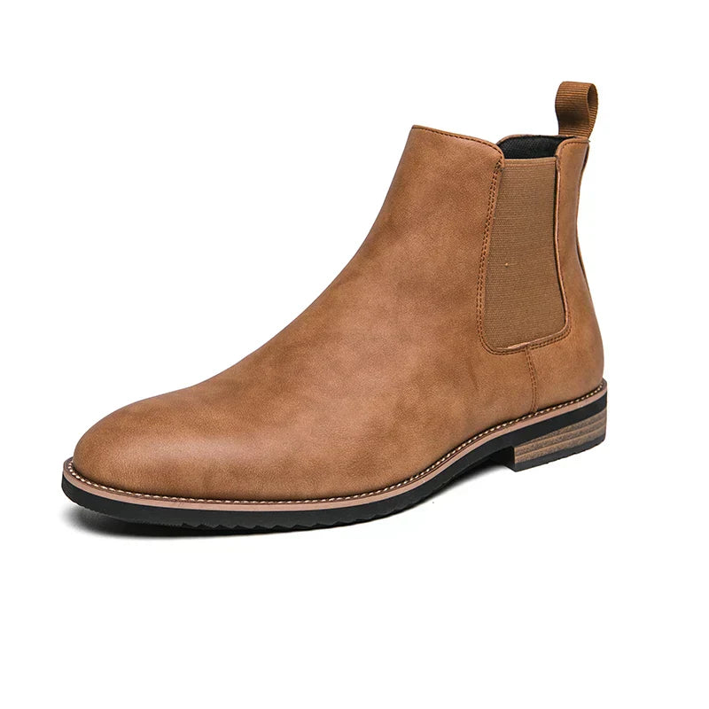 Mickel - Chelseaboots van leer