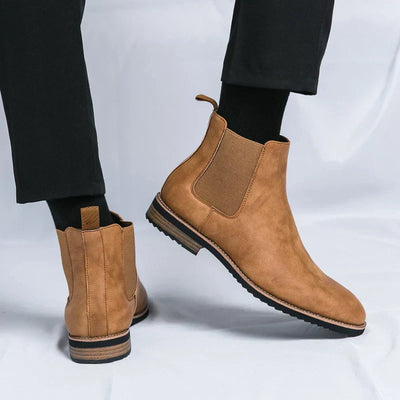 Mickel - Chelseaboots van leer